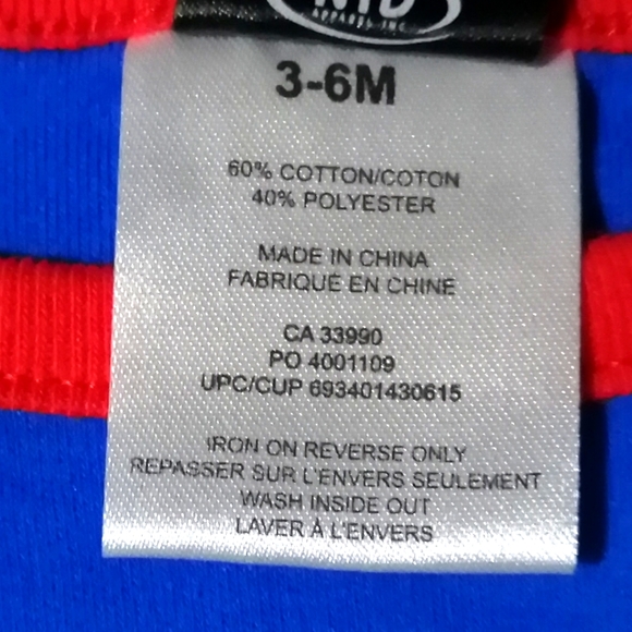 🔥SALE🔥 Superman DC Comics Superhero Baby Boy's Onesie NWT Sizes 3-6M, 6-12M - Picture 4 of 5